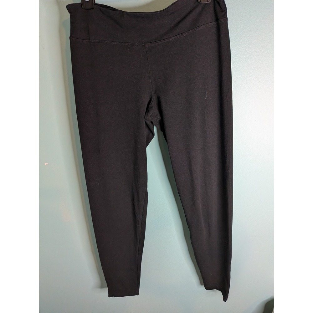 Calvin Klein Performance Black Leggings Women Large Quick Dry Ankle‎ Zip Active